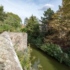 Streichwehr Topplerweg 20 in Rothenburg ob der Tauber