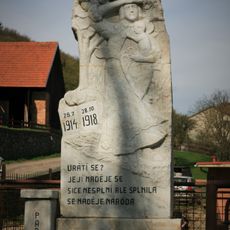 World War I memorial in Zahrada