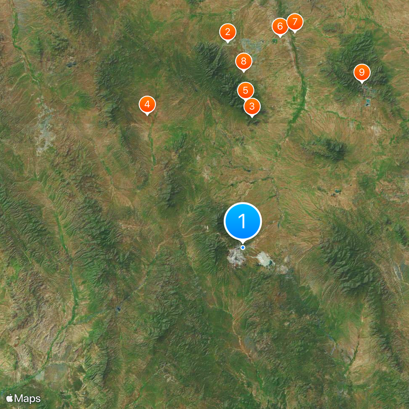 Heroica Ciudad de Cananea Map