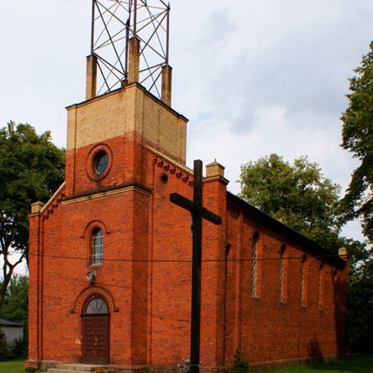 Saints Peter and Paul the Apostles church in Skoki