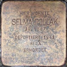 Stolperstein dedicated to Selma Pollak