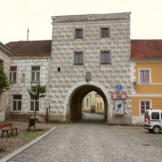City walls of Slavonice