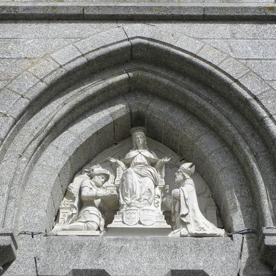 Tympan - Remise de la Relique de la Ceinture