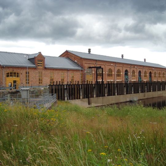 Old hydroelectric power plant of Näs bruk