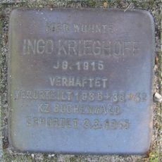 Stolperstein dedicated to Ingo Krieghoff