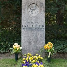 Gravestone for Erich Klug