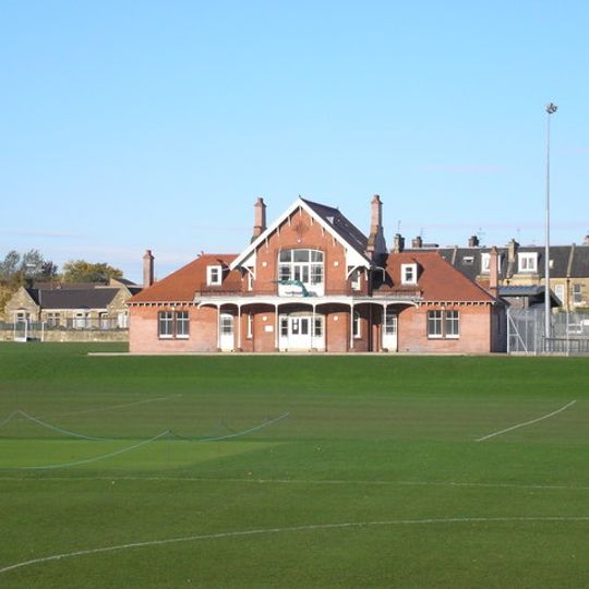 Cricket Pavilion, George Heriot's School Recreation Ground, Warriston Gardens, Goldenacre, Edinburgh