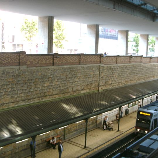 Ehem. Stadtbahn – Teilbereich der heutigen U6 in der KG Fünfhaus