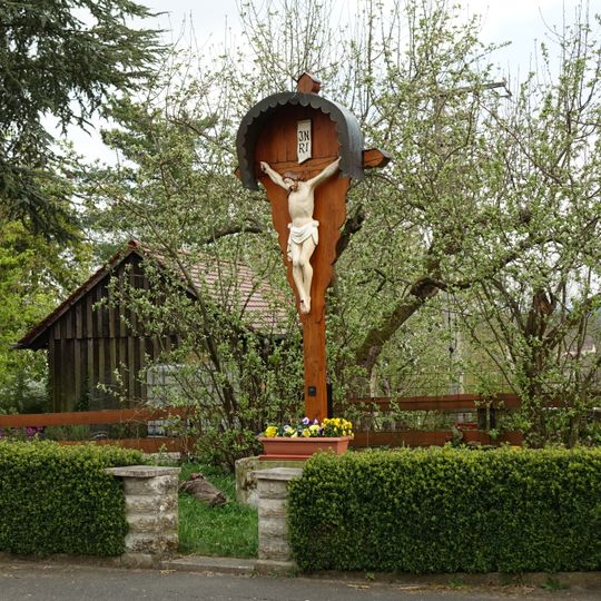 Kruzifix im Eckentaler Ortsteil Illhof