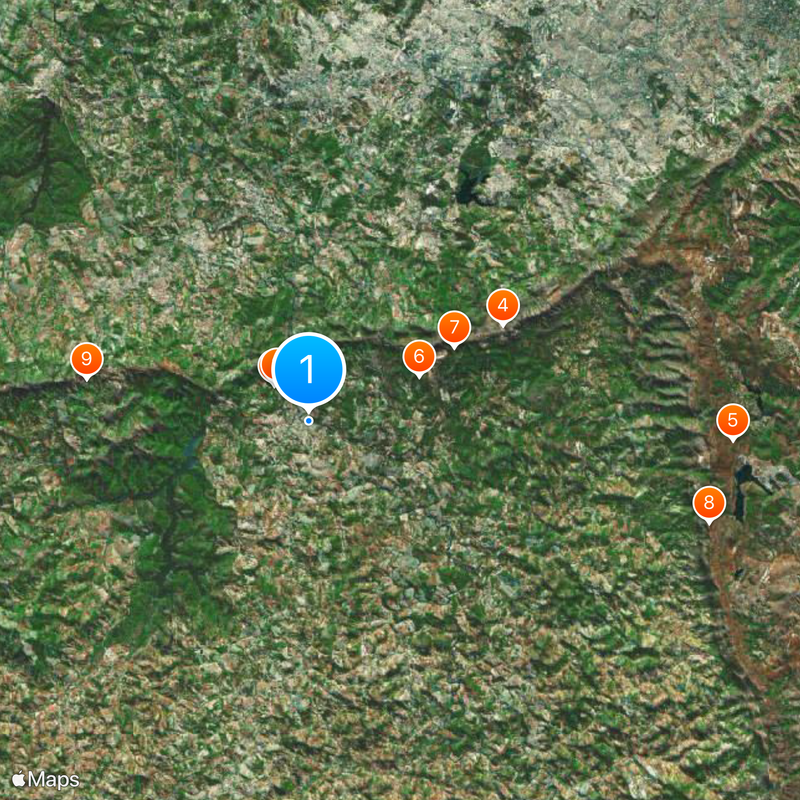 Brumadinho Mappa