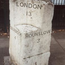Milestone, Bath Road; Harlington Corner (was Coach & Horses corner, later Arial Hotel)