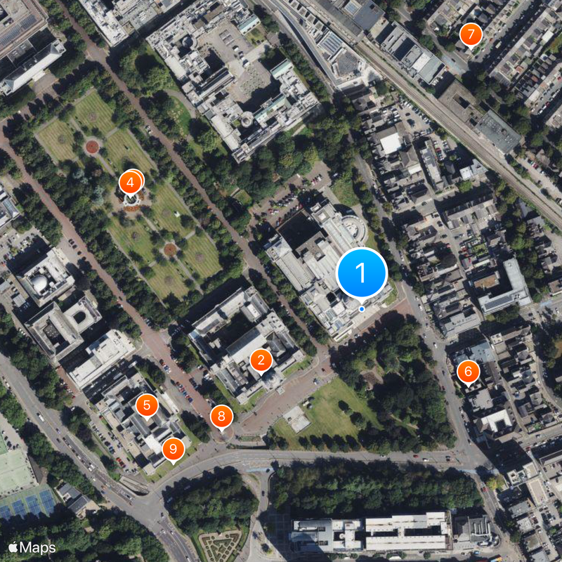 National Museum Cardiff Mapa