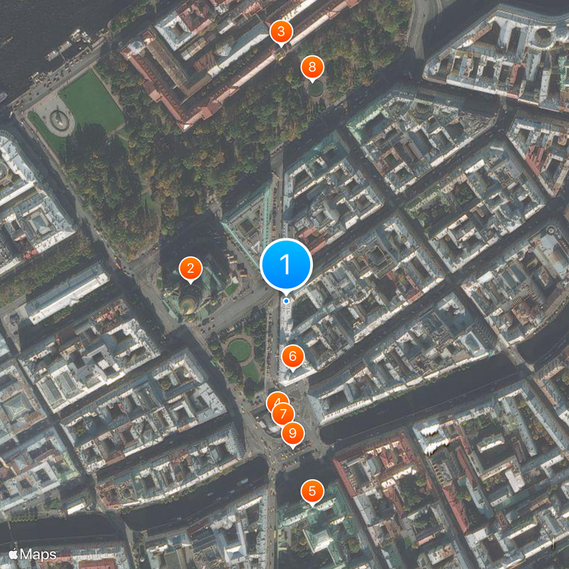Angleterre Hotel Map