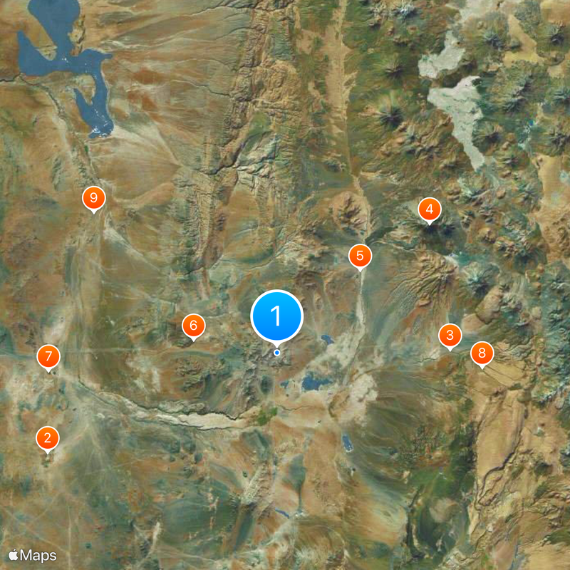 Chuquicamata Map