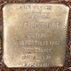 Stolperstein dedicated to Werner Glückstadt