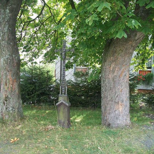 Kříž v Hoře Svatého Václava u Penzionu