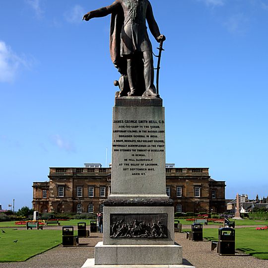Ayr, Wellington Square, Monument To James George Smith Neill