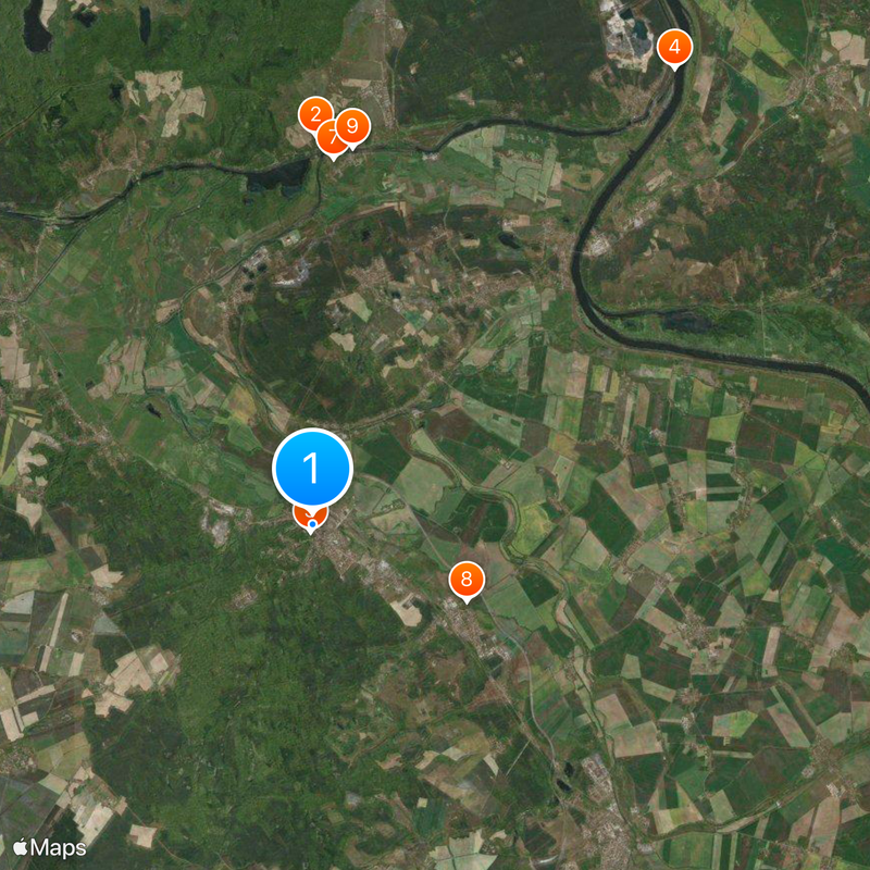 Bad Freienwalde Kaart