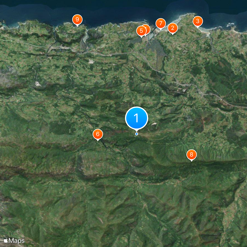Cave of El Soplao Map