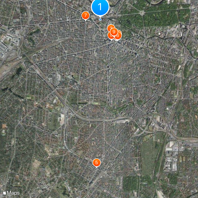 Technische Universität Berlin Map