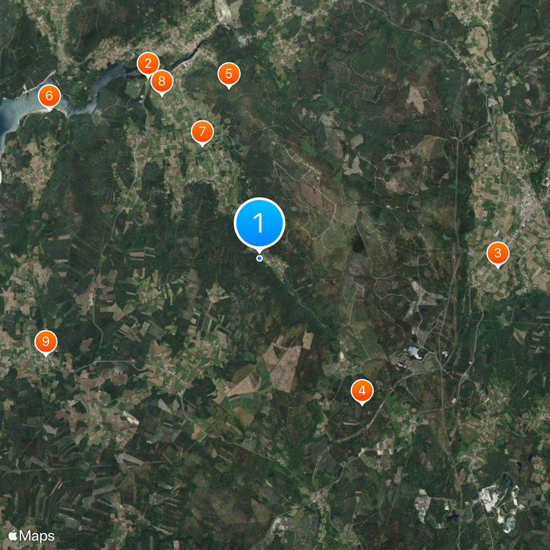 Costa da Morte Map