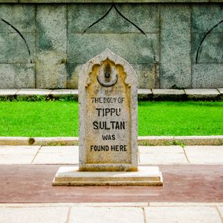 Spot where Tipu's Body was found