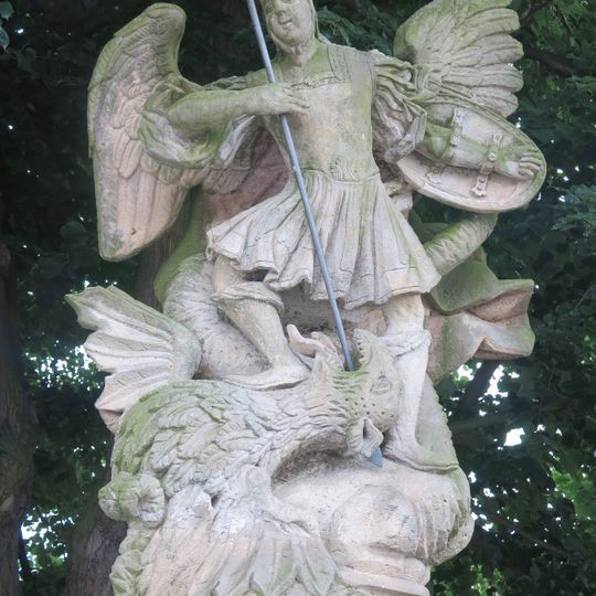 Socha Archanděla Michaela