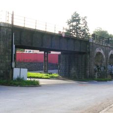 Železniční most na trati Malešice - Žižkov