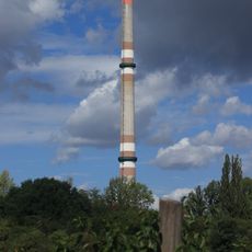 Komín teplárny Třeboradice