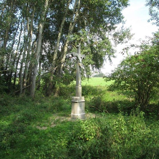 Kříž na rozcestí u Velké Vsi