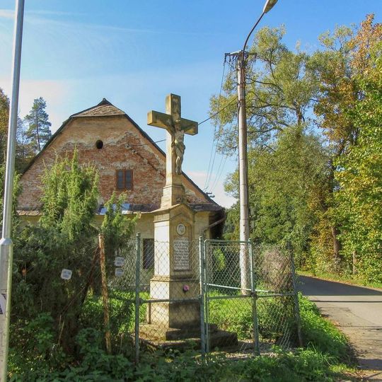 Kříž v Zábřehu na ulici U Sázavy