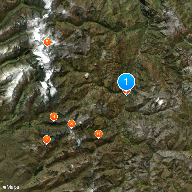 Chavín de Huántar Mapa