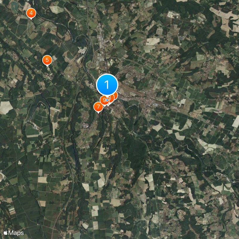 Aire-sur-l'Adour Map