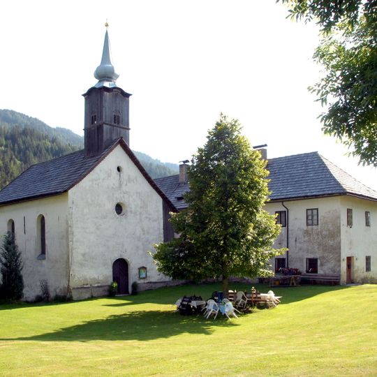 Pfarrkirche hl. Kreuz, Innerteuchen, Arriach