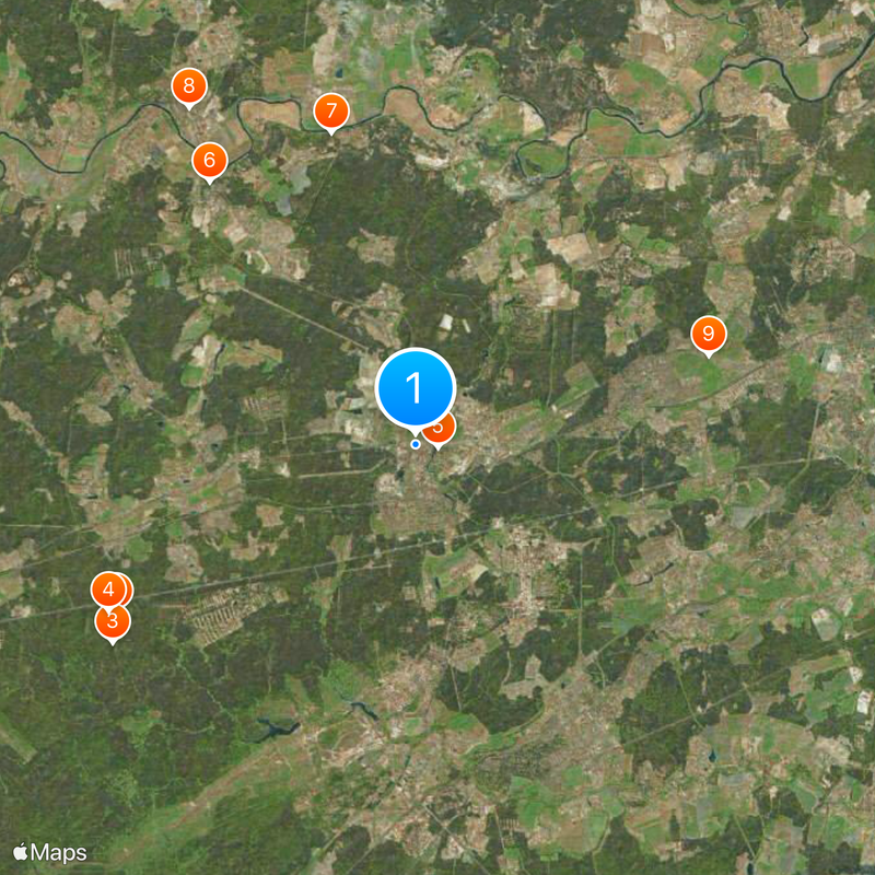 Golitsyn Frontier Institute Map