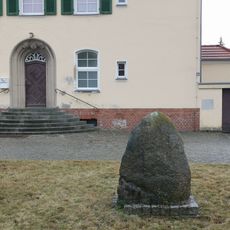 Gedenkstein am Gemeindeamt Brieske