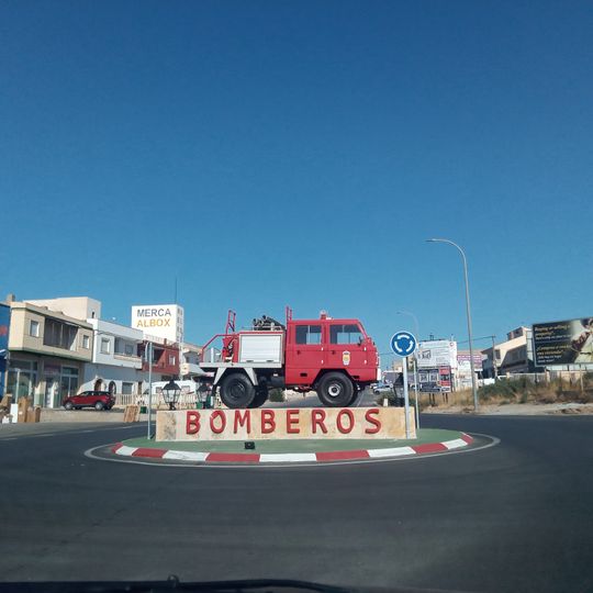 Monumento homenaje a los bomberos