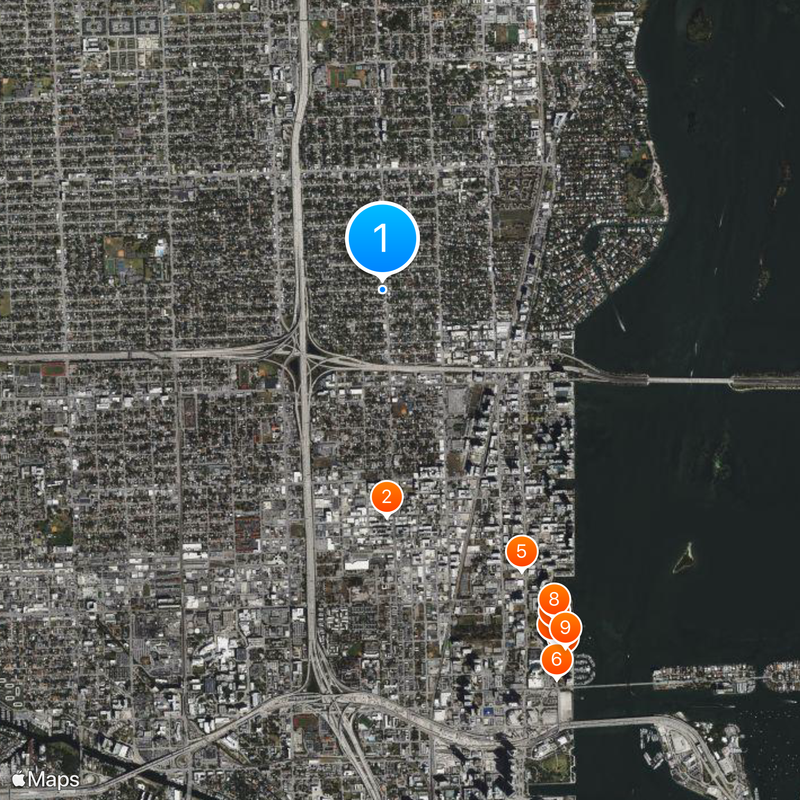 Miami Design District Map