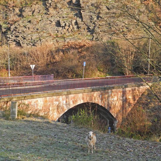Straßenbrücke Bergstraße -