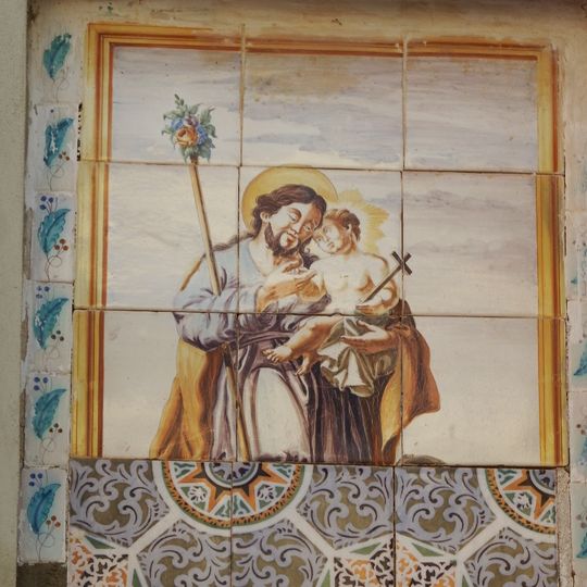 Ceramic panel of Saint Joseph
