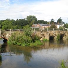 Bridge Over The River Wey To North East Side Of Green