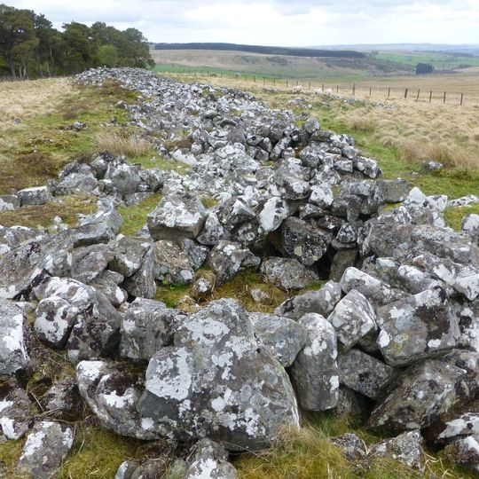 Bellshiel Law long cairn