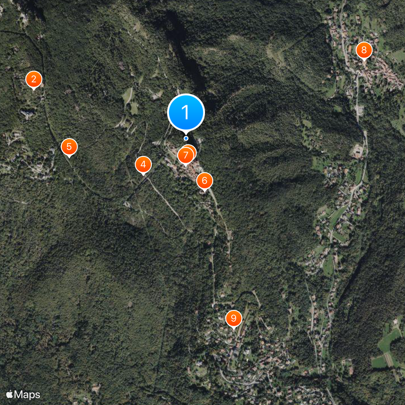Sacro Monte di Varese Mapa