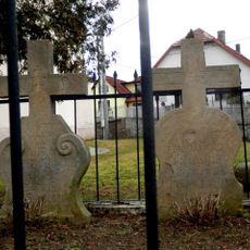 Kostol sv. Alžbety, náhrobníky-súbor