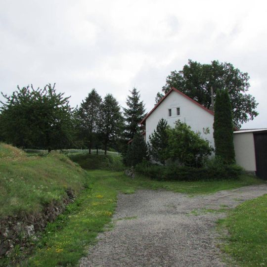 Kříž na východním okraji Plevnice u čp.41