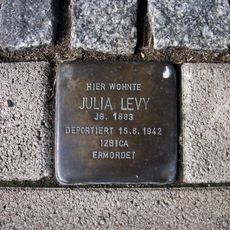 Stolperstein dedicated to Julia Levy