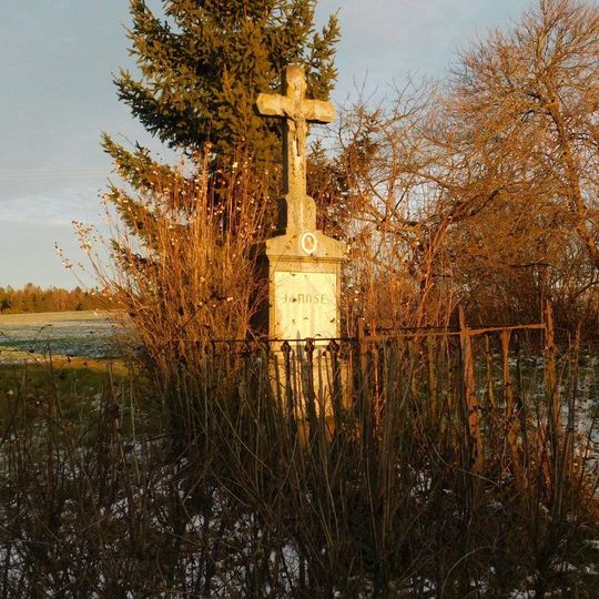 Kříž Františka Jaroše v Sázavě