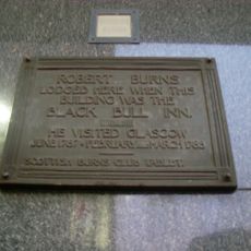 Commemorative plaque to Robert Burns