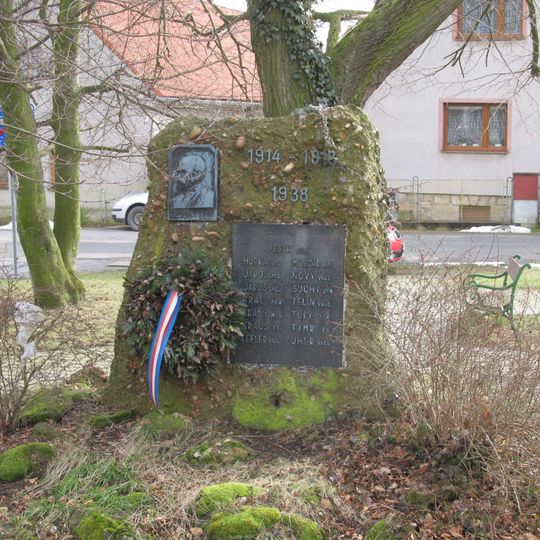 World War I memorial in Horní Bělá