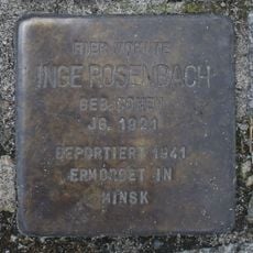 Stolperstein dedicated to Inge Rosenbach